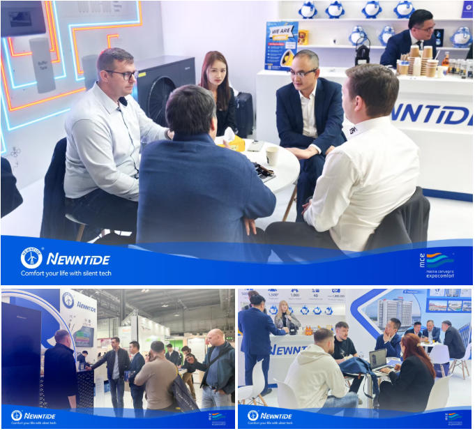 海外空气能展会现场