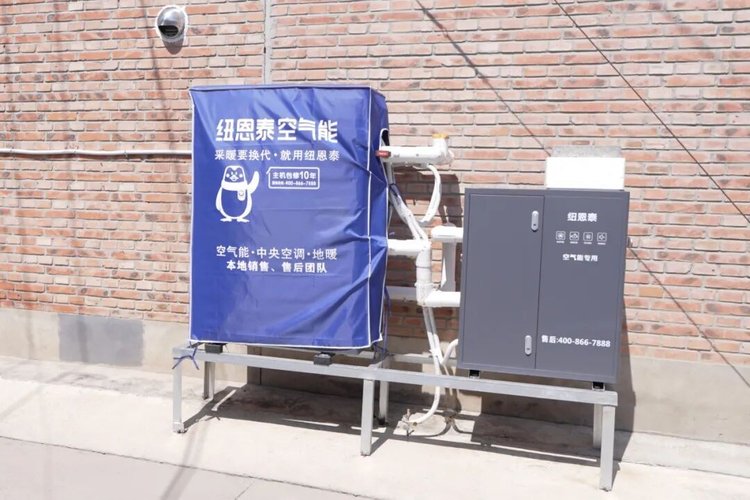 jxf吉祥坊空气能主机与水力模块安装实景