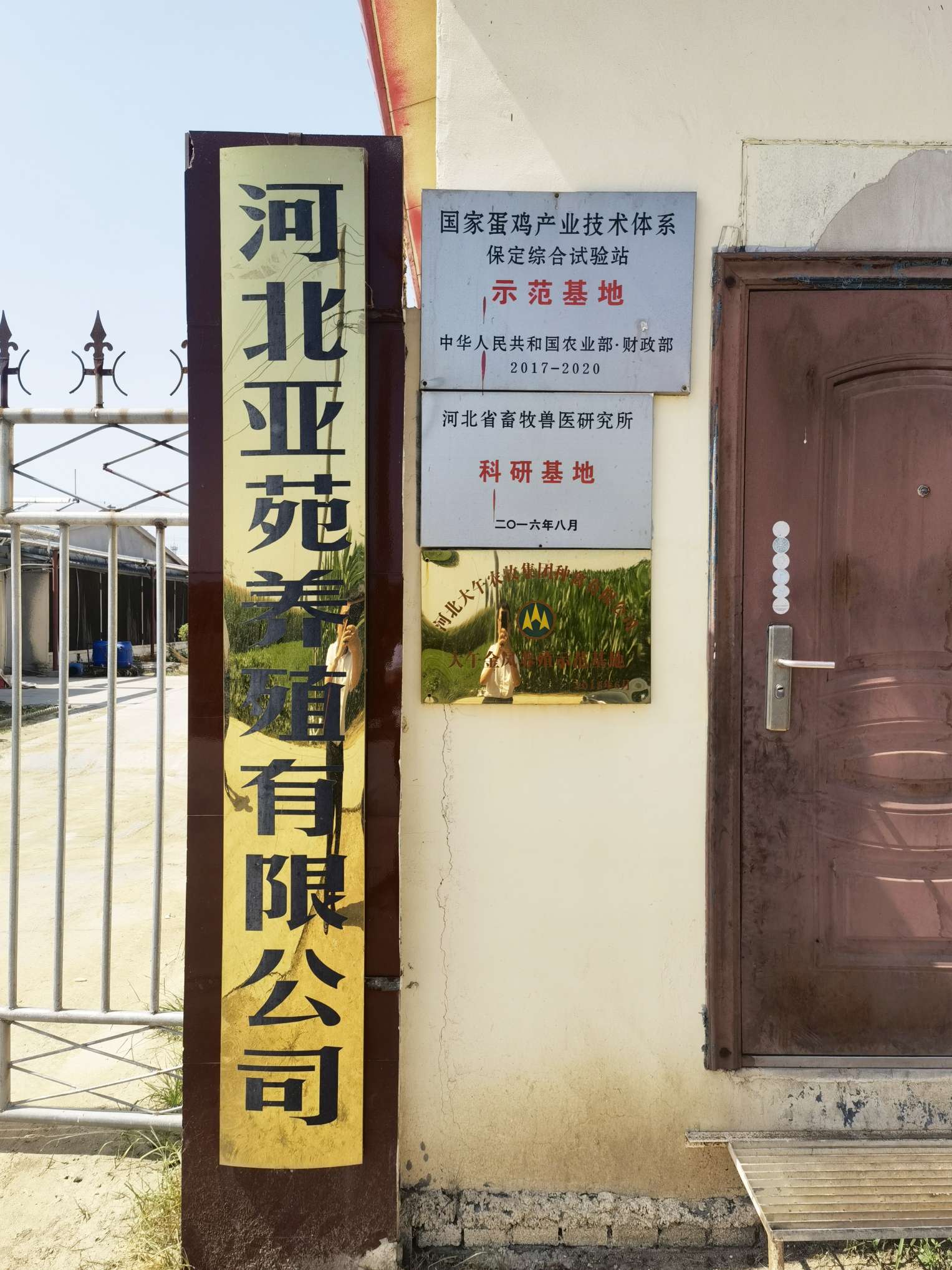 河北石家庄灵寿县养鸡场