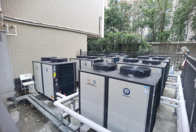 中南民族大学BOT热水项目：jxf吉祥坊超低温机组日供900吨